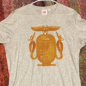 Lacoste live t shirt size 6